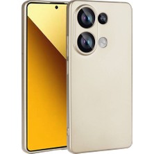 Case 4u Xiaomi Poco M6 Pro 4g Kılıf Premier Silikon Kapak Gold