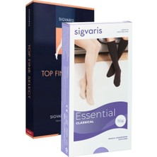 Sigvaris Essential Classical (Topfine Select-Eski Ismi) / Diz Altı / Orta Basınç / Açık Burun / Ten Rengi