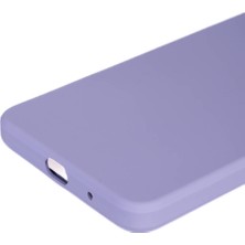 Case 4u Xiaomi Redmi A3 4g 2024 Kamera Korumalı Mat Renkli Yumuşak Kalın Sağlam Silikon Kılıf Biye Lila