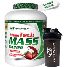 Powertech Nutrition Powertech Masstech Mass Gainer Çilek Aromalı 3600 gr 30 Servis