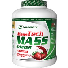 Powertech Nutrition Powertech Masstech Mass Gainer Çilek Aromalı 3600 gr 30 Servis