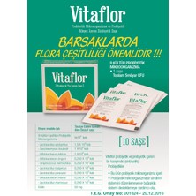 VİTAMAKS Vitaflor 10 Saşe Probiyotik