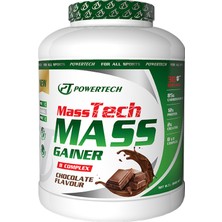 Powertech Nutrition Powertech Masstech Mass Gainer Çikolata Aromalı 3600 gr 30 Servis