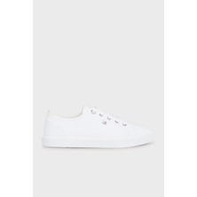 Tommy Hilfiger Logolu Sneaker Ayakkabı Kadın Ayakkabı Fw0Fw08063 Ybs