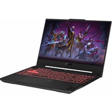 Asus Tuf Gaming A15 Amd Ryzen 9 8945H 24GB 4tb SSD RTX4070/8GB 140W 15.6" Fhd 144Hz Fdos Taşınabilir Bilgisayar LP124 & Per4 Çanta LP124P315