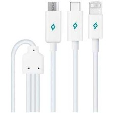 Ttec 2DK7521 Trio 3 In 1 Şarj Kablosu