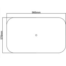 Motifpiyer Lamba Tavan Göbeği-27-Dikdörtgen-Oval-56 x 96 cm-2 Adet