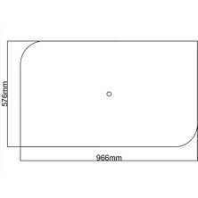 Motifpiyer Lamba Tavan Göbeği-54-Dikdörtgen-DK-O-56 x 96 cm-2 Adet