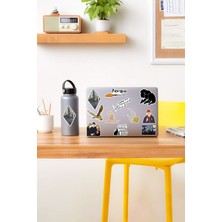 Sweet Twins Harry Potter Temalı Laptop Notebook Tablet Sticker Set