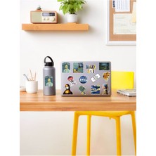 Sweet Twins - Art Sanat Temalı Laptop Notebook Tablet Sticker Seti
