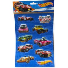 Cmk Hotwheels Kabartmalı Sticker Seti Büyük Boy