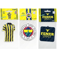 Fenerbahçe Oto Kokusu 3'lü Fenerbahçe/okyanus-Bahar-Vanilya Kokusu