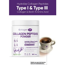 Collagen Life Hidrolize Kolajen Peptitler Biotin ve 15 Amino Asit Içeren Gıda Takviyesi