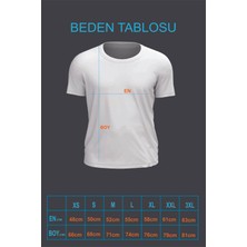 Bluu  Baskılı Tişört Outdoor Normal Kalıp Tshirt