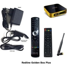 Redline Ip Tv Uyumlu Goldenbox Dahili Wi-Fi 3 Ay Free Tv Hediye