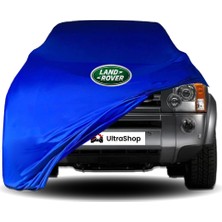 Ultra Shop Land Rover Discovery 2 (1998-2004) Araba Brandası Mavi Kumaş Penye Toz Geçirmez Oto Garaj Branda