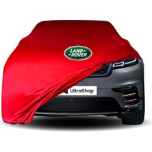Ultra Shop Land Rover Range Rover Velar Araba Brandası Kırmızı Kumaş Penye Toz Geçirmez Oto Garaj Branda