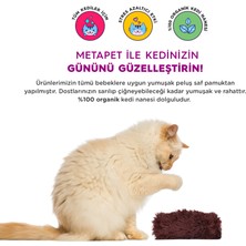 Metapet Catnipli Peluş Kedi Oyuncağı, Organik Kedi Nanesi Oyuncakları, Kedi Otlu Naneli Ürünleri