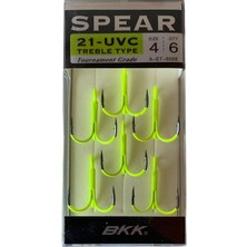 Bkk Spear-21 Uvc Üçlü Iğne 6'lı Paket No:4