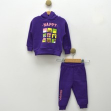 Lisa Loom Happy Baskılı 2'li Alt Üst Takım