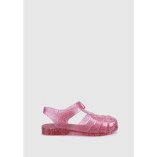 Igor Fuşya Kız Çocuk Düz Sandalet Yaz İçin Cırt Cırtlı Bağlama ile Rahat ve Şık Seçim
