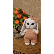 Uzun Kulaklı Oyuncak Tavşan Amigurumi Oyuncak