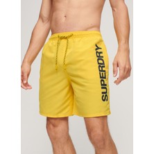 Superdry Sarı Erkek Şort Mayo M3010236ASWR_SPORT Graphıc 17 Swım