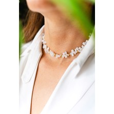 İz Jewel Ay Taşı Kolye