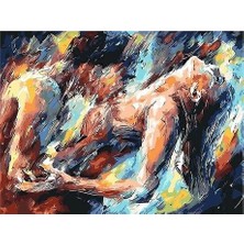 Womb Hobby Arzu Sayılarla Boyama Seti 60 x 75 cm (Tuvale Gerili)