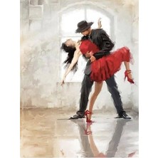 Womb Hobby Buones Aries Sayılarla Boyama Seti  (Tuvale Gerili)