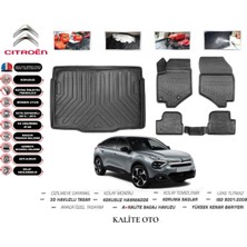 Kalite Oto Citroen C4 2021 Model 3D Bagaj Havuzu+4d Havuzlu Paspas Setii