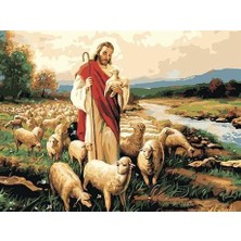 Womb Hobby Hz.isa Sayılarla Boyama Seti( Tuval Şasesine Gerili)