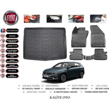 Kalite Oto Fiat Egea Station Vagon 2016 Model 3D Bagaj Havuzu+4d Havuzlu Paspas Setii