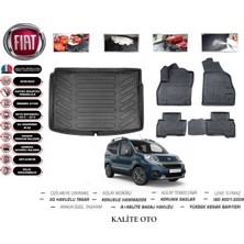 Kalite Oto Fiat Fiorino 2017 Model 3D Bagaj Havuzu+4d Havuzlu Paspas Setii