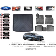 Kalite Oto Ford Focus 4 Station Vagon 2022 Model 3D Bagaj Havuzu+4d Havuzlu Paspas Setii