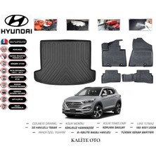 Kalite Oto Hyundai Tucson 2018 Model 3D Bagaj Havuzu+4d Havuzlu Paspas Setii