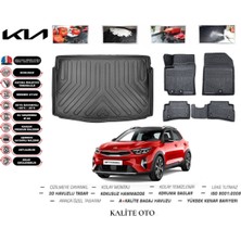 Kalite Oto Kia Stonic 2021 Model 3D Bagaj Havuzu+4d Havuzlu Paspas Setii