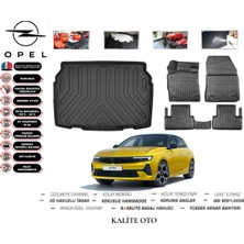 Kalite Oto Opel Astra L 2022 Model 3D Bagaj Havuzu+4d Havuzlu Paspas Setii
