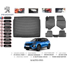 Kalite Oto Peugeot 2008 2021 Model 3D Bagaj Havuzu+4d Havuzlu Paspas Setii