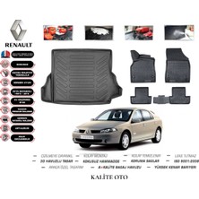 Kalite Oto Renault Laguna 2 2001 Model 3D Bagaj Havuzu+4d Havuzlu Paspas Setii
