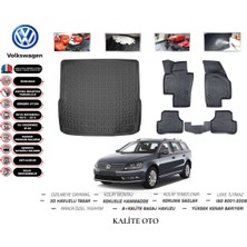 Kalite Oto Volkswagen Passat B7 Variant 2014 Model 3D Bagaj Havuzu+4d Havuzlu Paspas Setii