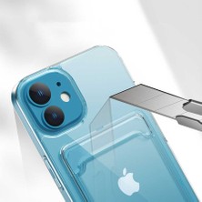 Cupcase iPhone 12 Uyumlu Zore Ensa Kapak-Renksiz