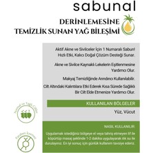 Çay Ağacı Yağlı Leke Sabunu Ve Aktif li Ciltler Için Doğal Peeling