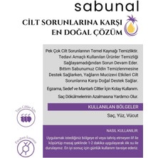 Sabunal Bıttım Sabunu Egzama Ve Mantarlı Ciltler Için, Doğal Peeling Saç Ve Cilt Bakım Sabunu