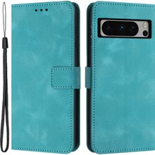 Xshop Google Pixel 8 Pro Pu Deri Katlanır Stand Skin-Touch Cüzdan Telefon Kapağı (Yurt Dışından)