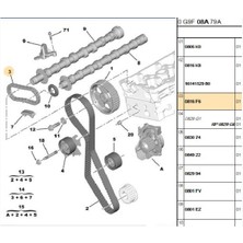 Psa Eksantrik Zinciri DW10 308 3008 407 5008 Expert Picasso (0816F6)