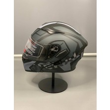 JK20 Motopoint JK-902 Güneş Vizörlü Çene Açılır Kask