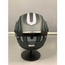 JK20 Motopoint JK-902 Güneş Vizörlü Çene Açılır Kask