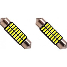 Fardoktoru 36MM Beyaz 16 Smd Sofit Oto LED Ampulü