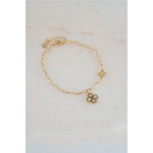 By Zeyna Aksesuar Kadın 316 L Kararmaz Anti Alerjenik Çelik Halhal ZY00013